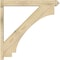 Ekena Millwork Imperial Rough Sawn Arts and Crafts Outlooker, Douglas Fir, 6"W x 42"D x 42"H OUT06X42X42IMP03RDF - alternate 2